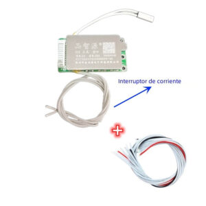 BMS 10S 20A con Interruptor de corriente débil