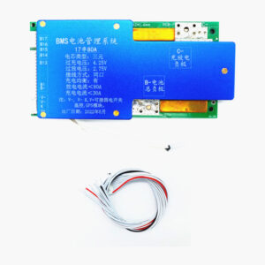 BMS 17S 72V 80A 18650 Li-Ion Paquete de batería de Litio Protección Placa Ecualizador