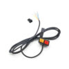 Botonera Eco Turbo, Single Dual para Patinete Eléctrico - Cable 1.25m